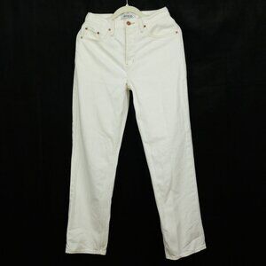 Etica Denim Stanton Wide Leg Natural Off White 100% Cotton Baggy Jeans